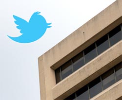 Twitter and office building