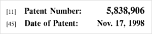 US Patent 5,838,906