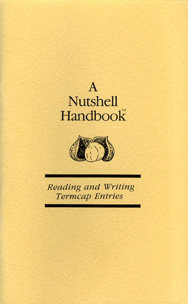 original cover Reading & Writing Termcap Entries