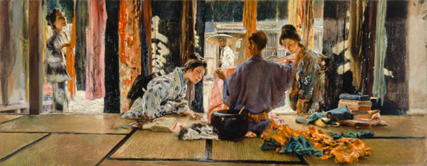 The_Silk_Merchant,_Japan_by_Robert_Frederick_Blum,_1892